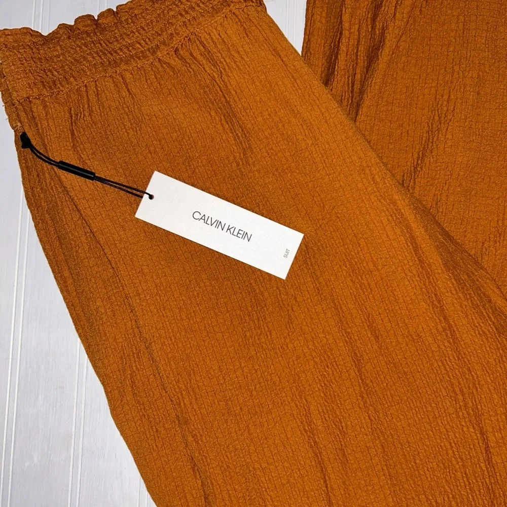Crinkle-Texture Pants - Picture 3 of 6